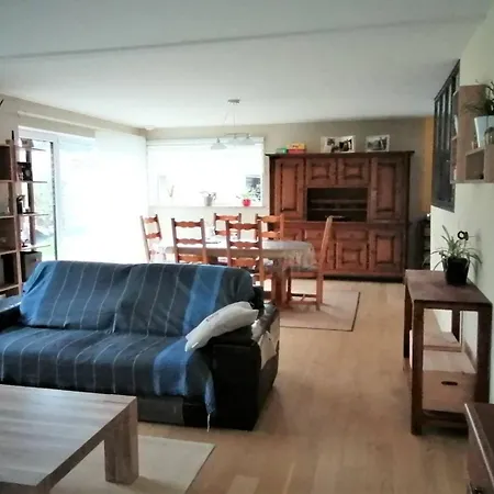 Villa En Bois Recente Avec Jardin, Wifi A 800m Du Centre De - Ref 668